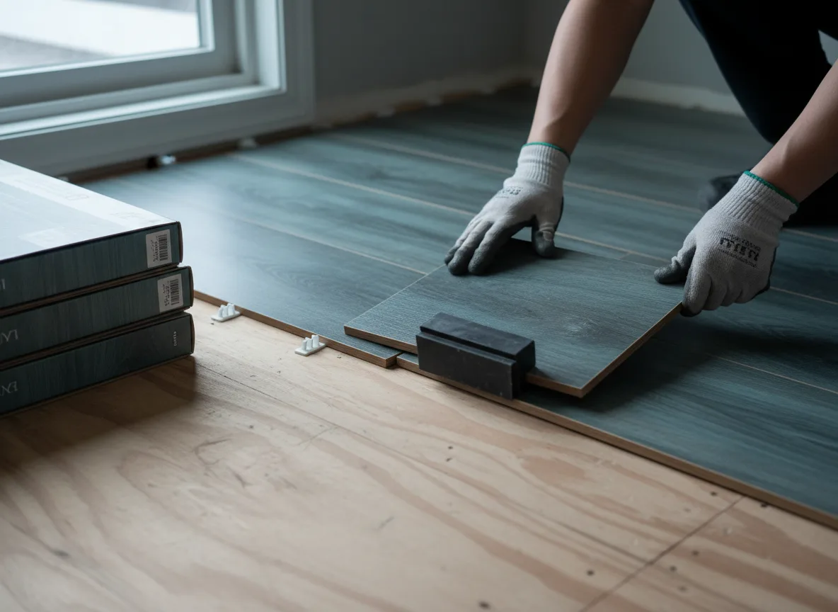 Luxury Vinyl Plank Installation company in Tridell, UT